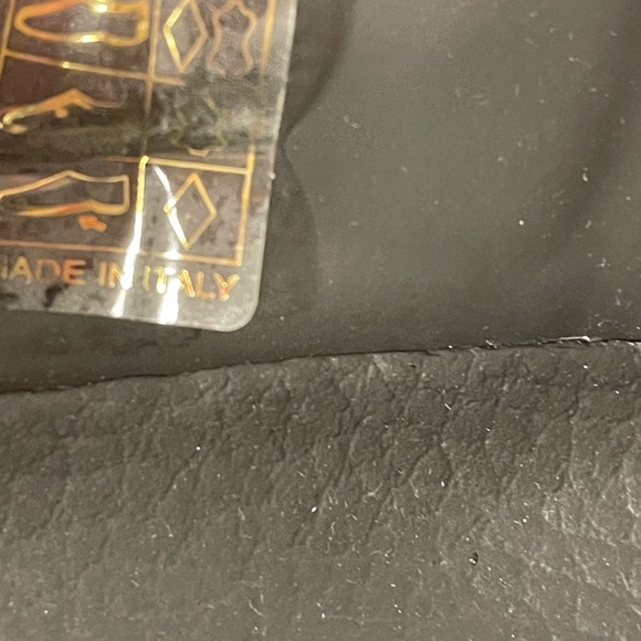 Gucci leather black slippers mens size US 6( Gucci size 6, women size US 8) new - Picture 12 of 16